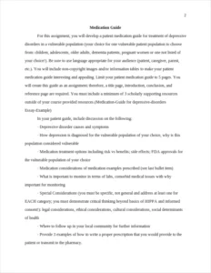 Medication-Guide for depressive-disorders Essay-Example – page 2
