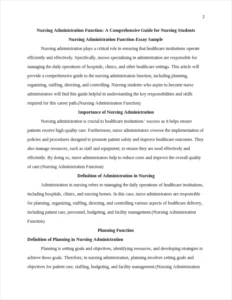 nursing administration function – page 2