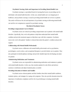 Psychiatric nursing – page 2