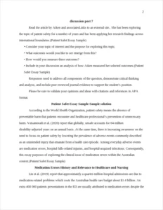 Patient Safet Essay Sample – page 2