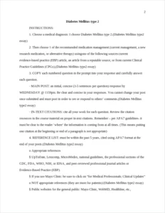 Diabetes Mellitus type2 essay – page 2