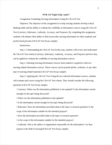 CRAAP Test Essay sample – page 2