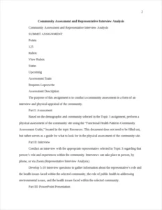 Representative Interview Analysis – page 2