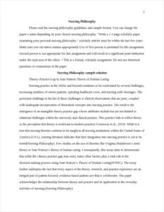 Nursing Philosophy – page 2