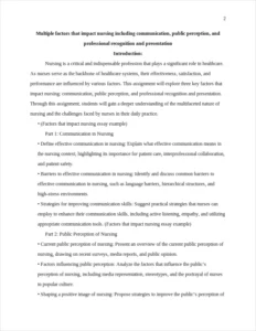 Factors that impact nursing essay example – page 2