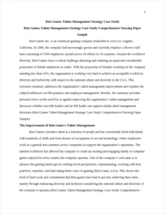 Riot Games Talent Management Strategy Case Study Comprehensive Nursing Paper Sample – page 2