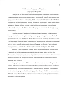 Language and Cognition – page 2