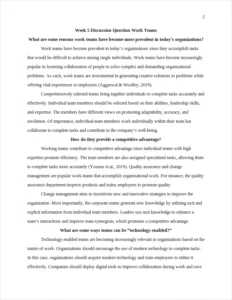 Work Teams – page 2