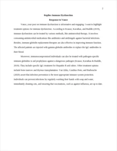 Immune Dysfunction – page 2