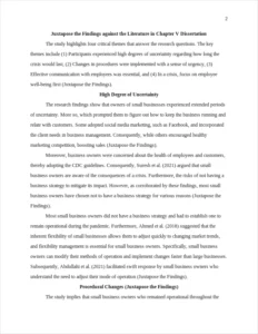 Juxtapose the Findings – page 2