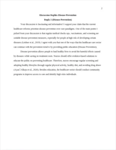 Disease Prevention – page 2