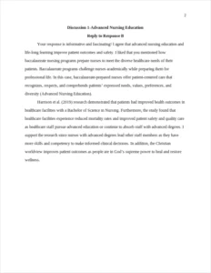 Advanced Nursing Education – page 2