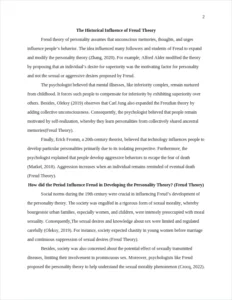 Freud Theory – page 2