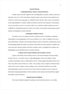 Journal Theories – page 2