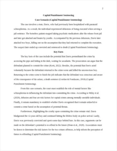 Capital Punishment Sentencing – page 2