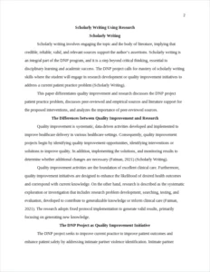 Scholarly Writing – page 2