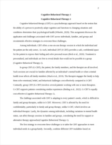 Cognitive Behavioral Therapy-1 – page 2