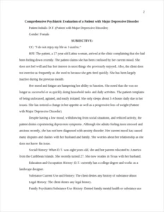 Patient with Major Depressive Disorder – page 2