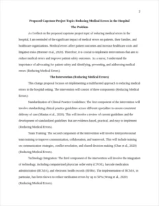 Reducing Medical Errors – page 2
