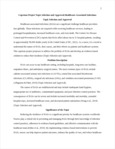 Topic Selection and Approval – page 2