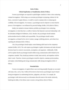 Role of Ethics – page 2