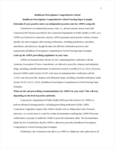 Healthcare Prescriptions Comprehensive Solved Nursing Paper Example – page 2