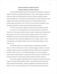 Substance-Related and Addictive Disorders – page 2