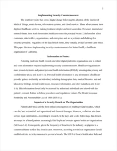 Implementing Security Countermeasures-Nursing Essay Examples – page 2