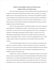 Healthcare Delivery and Clinical Systems – page 2