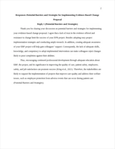 Potential Barriers and Strategies – page 2