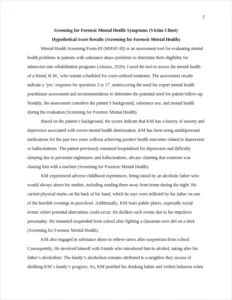 Screening for Forensic Mental Health – page 2