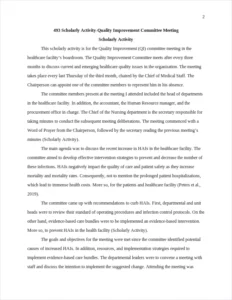 Scholarly Activity – page 2