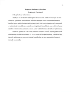 Healthcare Cybercrimes – page 2