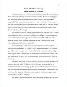 Benefits of Healthcare Technology – page 2