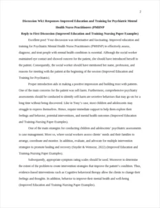 Improved Education and Training-Nursing Paper Examples – page 2
