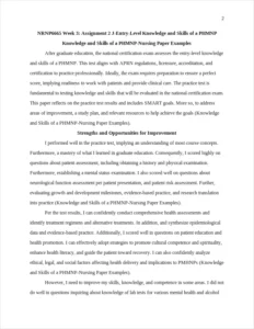 Knowledge and Skills of a PHMNP-Nursing Paper Examples – page 2