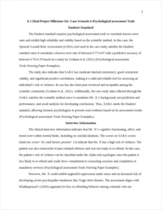 Psychological assessment Tools-Nursing Paper Examples – page 2