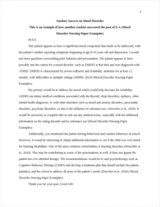 Mood Disorder-Nursing Paper Examples – page 2