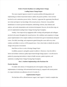 Leading Future Change-Nursing Paper Examples – page 2