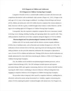 Diagnosis in Children-Nursing Paper Examples – page 2