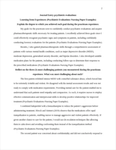 Psychiatric Evaluations-Nursing Paper Examples – page 2