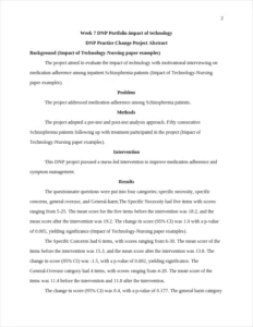 Impact of Technology-Nursing paper examples – page 2