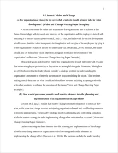 Vision and Change-Nursing Paper Examples – page 2