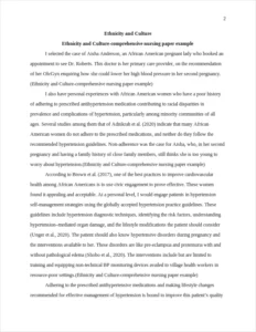 Ethnicity and Culture-comprehensive nursing paper example – page 2