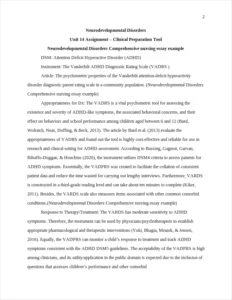Neurodevelopmental Disorders Comprehensive nursing essay example – page 2