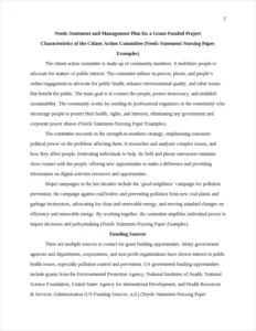 Needs Statement-Nursing Paper Examples – page 2