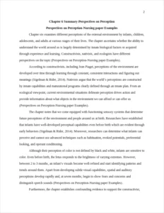 Perspectives on Perception-nursing paper Examples – page 2
