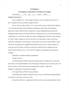 oCD Diagnosis-Comprehensive Nursing Essay Example – page 2