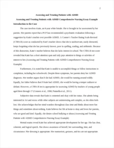 Assessing and Treating Patients with ADHD Comprehensive Nursing Essay Example – page 2
