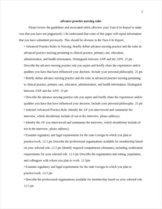 advance practice nursing roles – page 2